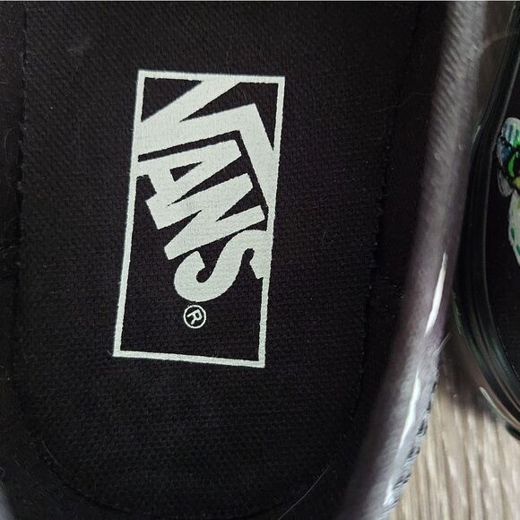 VANS Authentic GLOW IN THE DARK Stacked Morph Blackout Butterfly Shoe Womens 7 - Picture 8 of 9